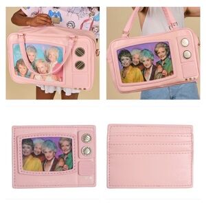Cakeworthy The Golden Girls TV Bag & Card Holder Set